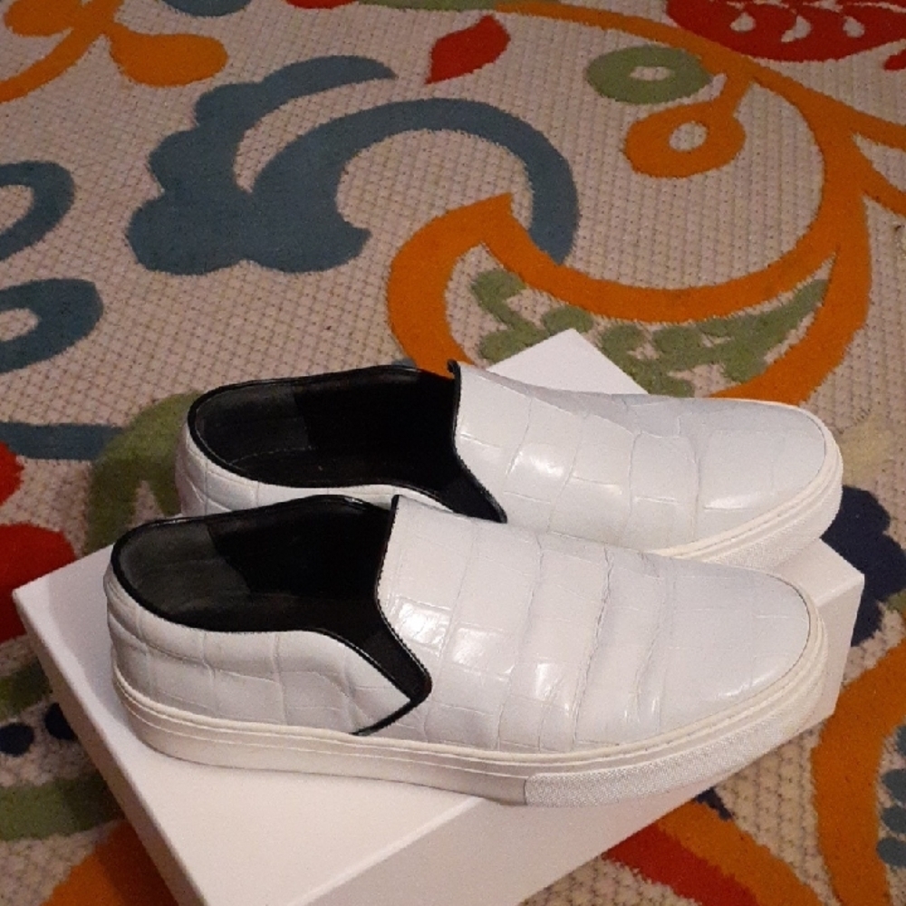 Celine Croc Slip-On Sneakers